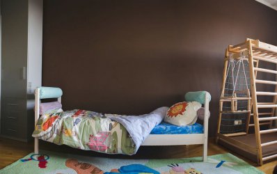Детская кровать в скандинавском стиле